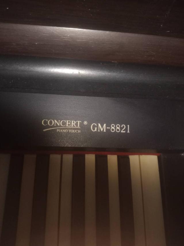 ขายเปียโนไฟฟ้าพร้อมเล่นยี่ห้อ concert/piano touch - gm 8821 touch-  5