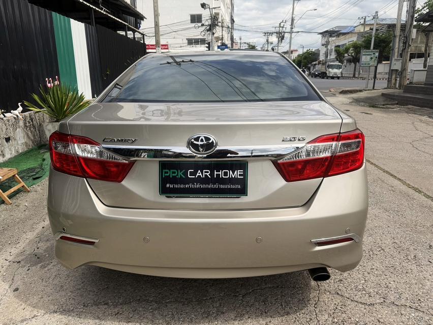 ปี2013 TOYOTA CAMRY 2.0 G น้ำมันล้วนไม่เคยดมแก๊ส รูปที่ 8