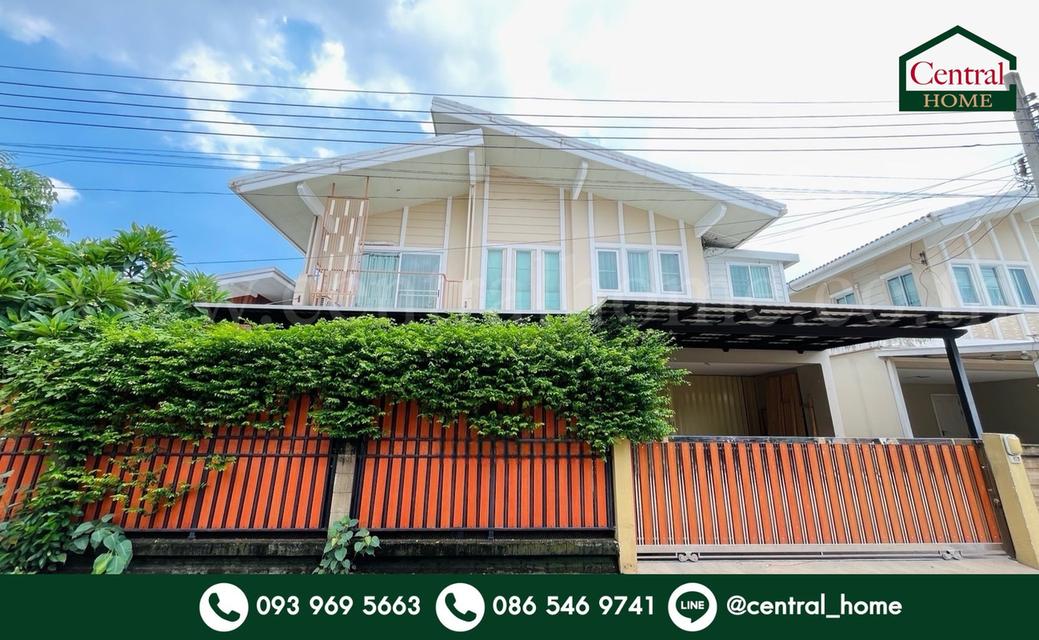 บ้านเดี่ยว พฤกษาปูริ ชานบัว บางนา กม.5 สมุทรปราการ