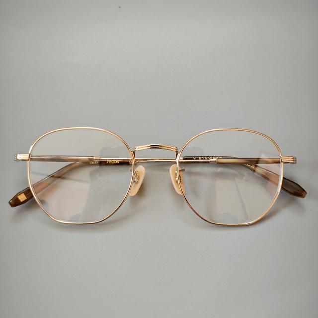 กรอบแว่นตาวินเทจญี่ปุ่น เก่าเก็บไม่ผ่านการใช้งาน ทรงสวยคลาสสิค ค่าส่ง50