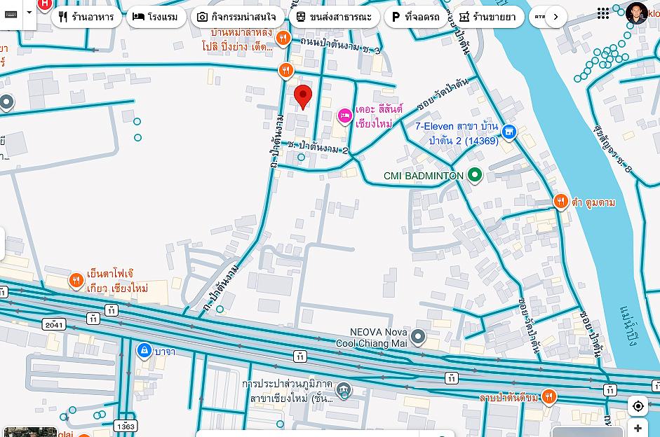ที่ดินทำเลดี ในตัวเมืองเชียงใหม่ เนื้อที่ 100 ตารางวา โซนป่าตันใกล้โลตัสคำเที่ยง เพียงตารางวาละ 45,000 บาท 3