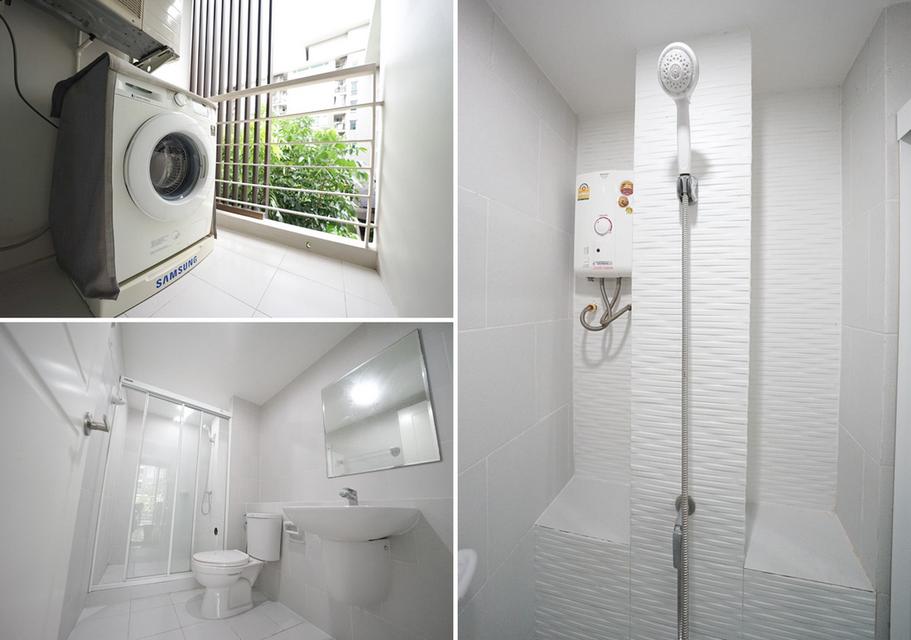 Condo Elements Srinakarin 38 ตารางเมตร 1 ห้องนอน ชั้น2 ตึก4 ทิศใต้ ตกแต่งครบ ติดสระว่ายน้ำ 7