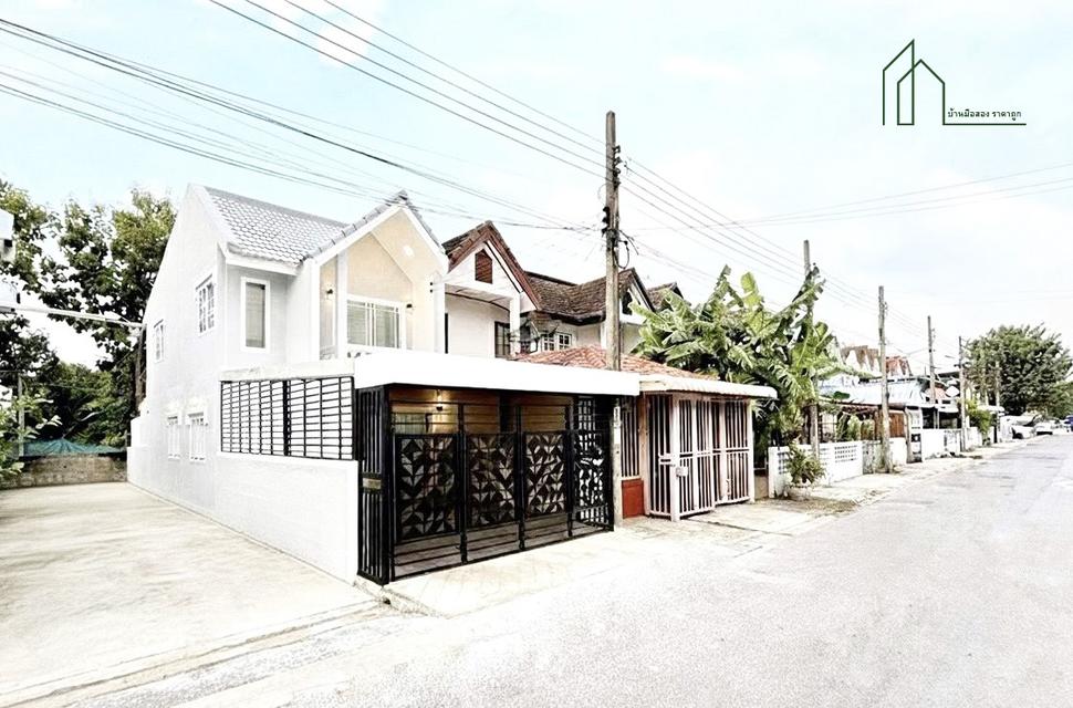 บ้านหลังมุม แต่งสวยพร้อมอยู่ หมู่บ้านคราประยูร ทวีวัฒนา - กาญจนาภิเษก 28  2