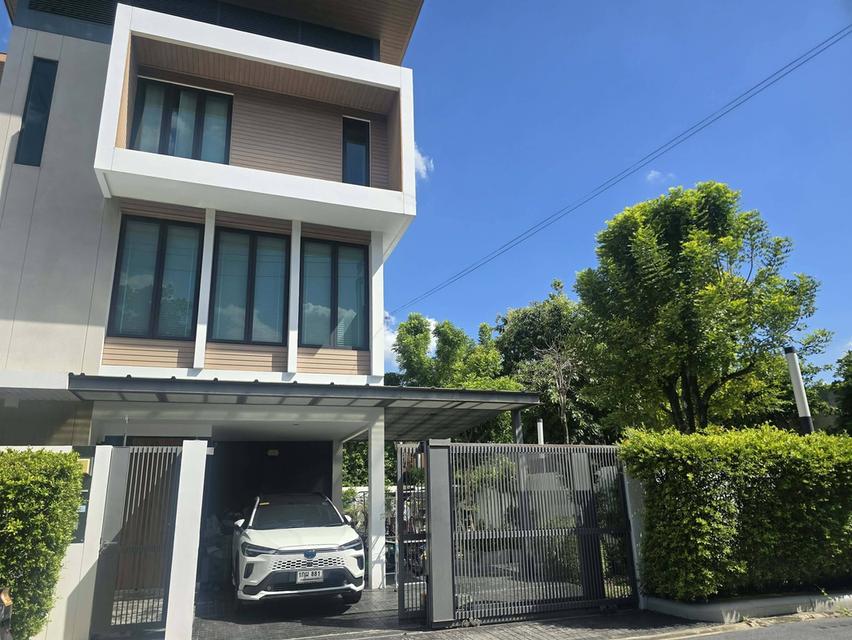 U1464 ให้เช่าบ้านเดี่ยว 3 ชั้น โครงการ The AVA Residence Sukhumvit สุขุมวิท 77 บ้านทำเลดีใกล้รถไฟฟ้า mrtศรีนุช เดินทางสะดวก 1