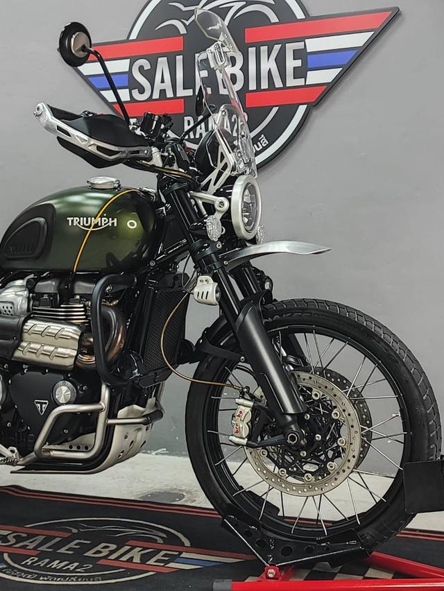 TRIUMPH SCRAMBLER1200XC แต่งเต็มพร้อมลุย