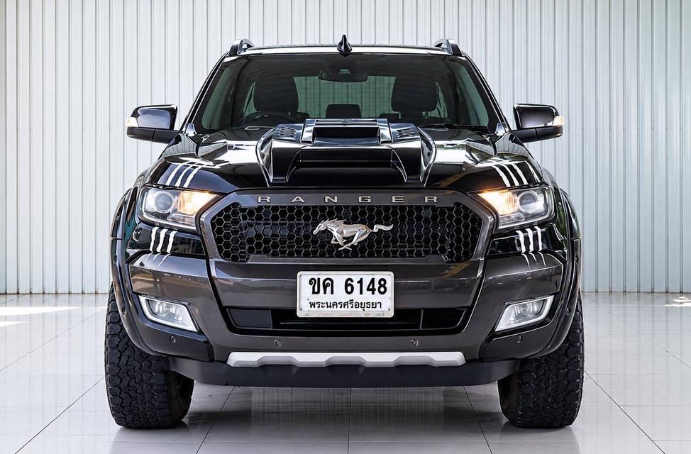 #FORD RANGER, 3.2 WILDTRAK 4WD ปี 2018 สีดำ โฉม DOUBLE CAB รูปย่อยที่ 2