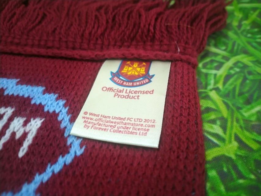 ผ้าพันคอ West Ham United Official Licensed Product 4