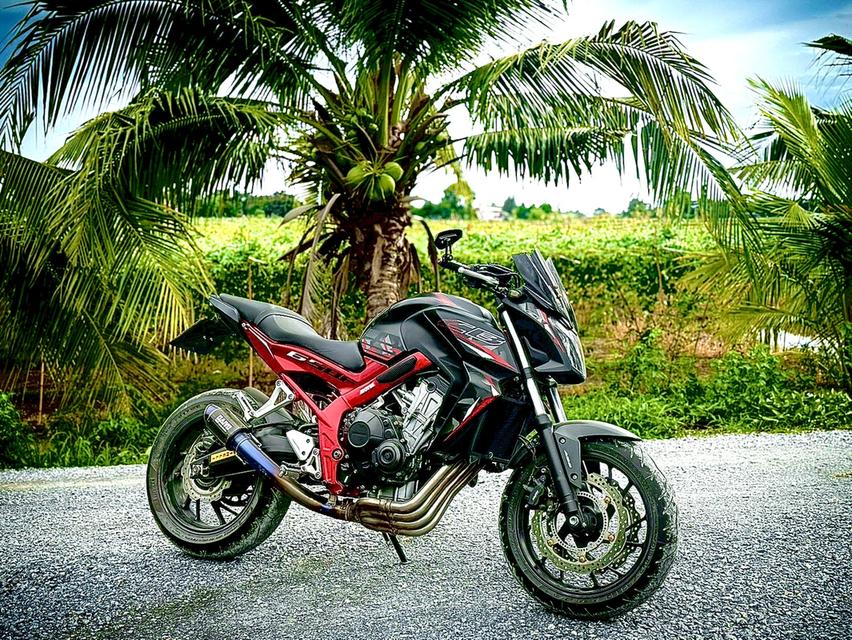 Honda cb650f โครงแดง ปี 2016