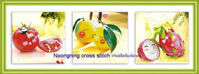 ร้าน Noongning Cross stitch ครอสติสพิมพ์ลาย จำหน่ายอุปกรณ์ครอสติส ภาพติดเพชร1071 3