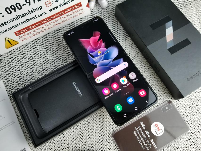 ขาย/แลก Samsung Galaxy Z Flip3 5G 8/256GB Pink สีสวยมาก ศูนย์ไทย สวยมากๆ เพียง 26,900 บาท  2