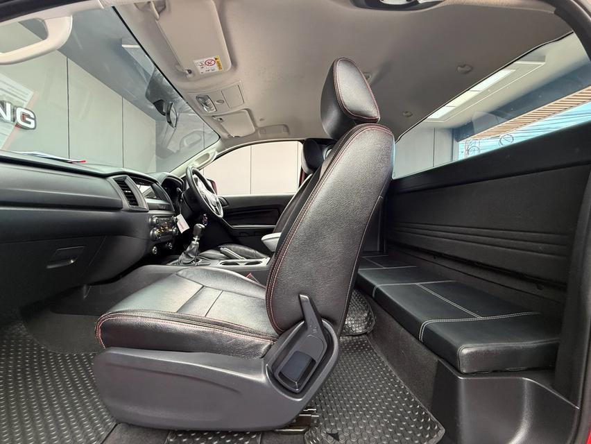 FORD RANGER, 2.2 XL+ โฉม HI-RIDER OPEN CAB สีแดง เกียร์ธรรมดา เครื่องดีเซล ปี2021จด2022🚀🚀ไมล์แท้ 91,378 km.✅️✅ รๅคๅ 378,000 บาท✅✅ ผ่อน 7,xxx บาท 72 รูปที่ 11