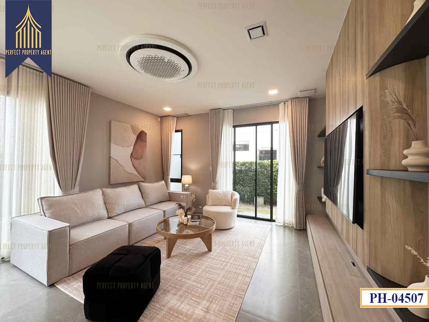 For rent บ้านพร้อมอยู่ มัณฑนา บางนา กม.15 ใกล้เมกะบางนา บางนาตราด เฟอร์นิเจอร์ครบครัน 7