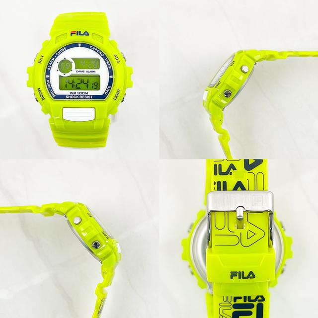 Fila นาฬิกาข้อมือดิจิตอล กันน้ำ 100ม. ของแท้ 100% ลดราคาพิเศษ รูปที่ 2