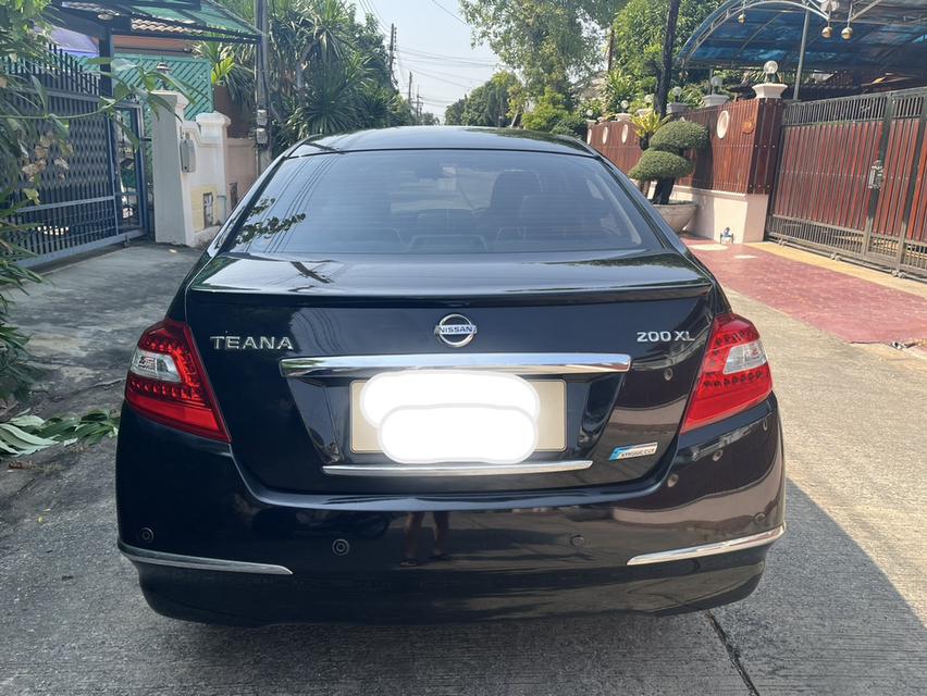 ์Nissan Teana 200XL Sport สีดำ เบาะดำ ปี 2011 เจ้าของมือเดียว รูปที่ 4