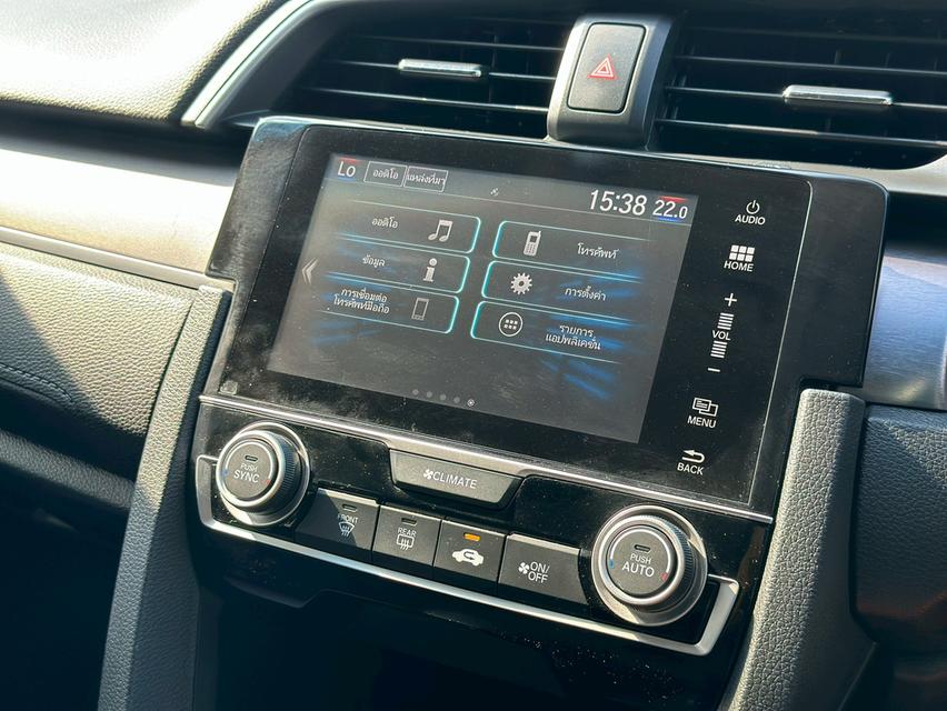 รหัสรถ PAT9221 Honda Civic FC 1.5Turbo สีขาว ปี2019 9