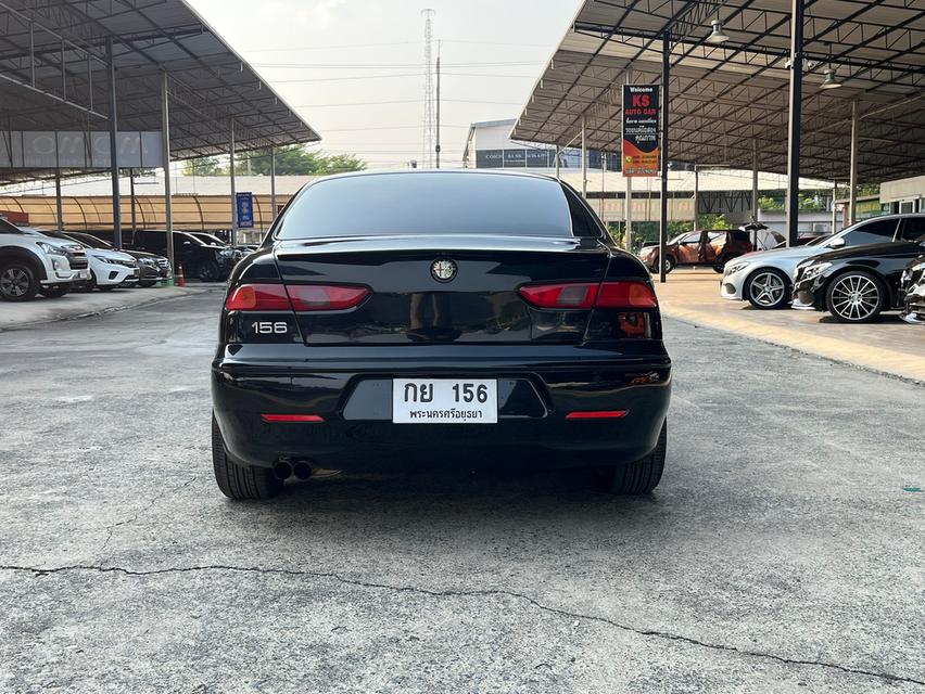 Alfa 156. สีดำ 2.0 ts. Selespeed ปี 2000