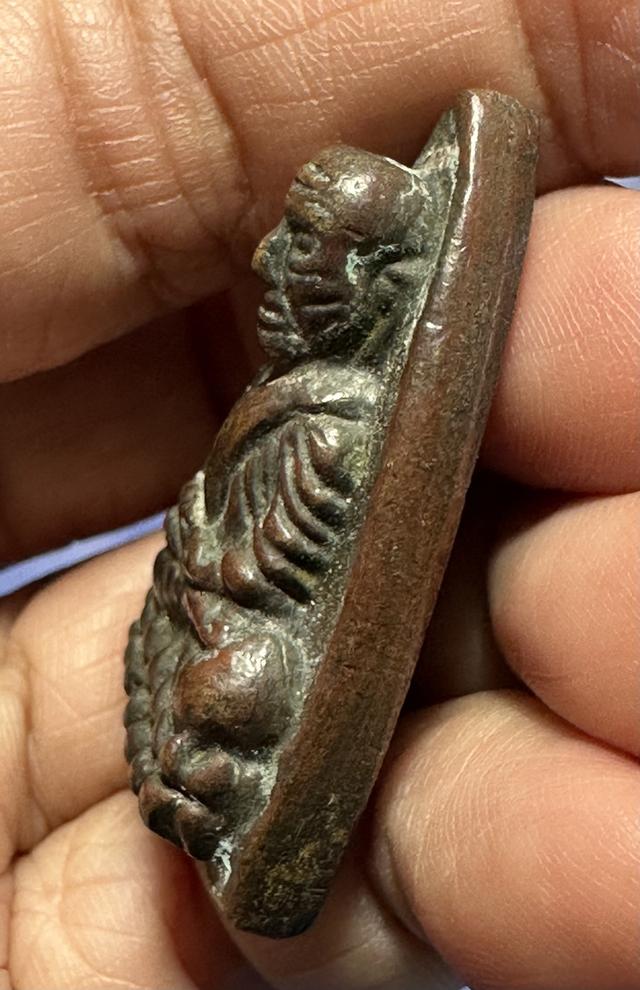 ล.ป.ทวด หลังเตารีด เนื้อทองแดง รูปที่ 5