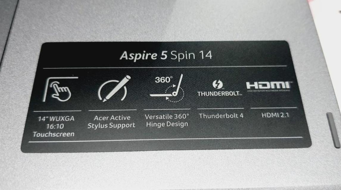 โน้ตบุ๊ค Acer Aspire 5 Touch Screen Corei 5 4