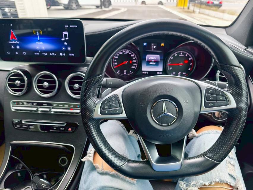 รหัสรถ KPV53 2018 Benz GLC250 Coupe AMG Plus สีเทา WRAP ดำ 8
