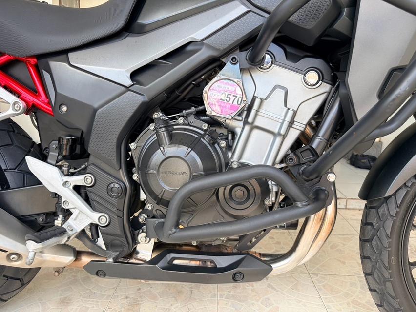 Honda CB 500 X ปี20 ทัวร์ริ่งลิมิเต็ดโครงแดงปิ้บ 3 ใบสวยพร้อมเที่ยว รูปที่ 4