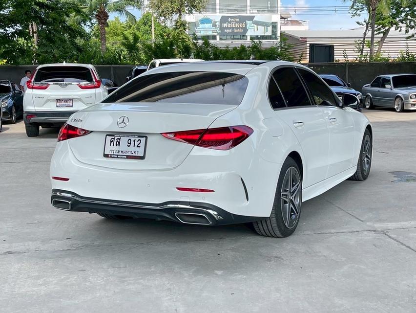 รหัสรถ WMT912 BENZ C350e AMG Dynamic รถปี 2023 จดปี 2025 4