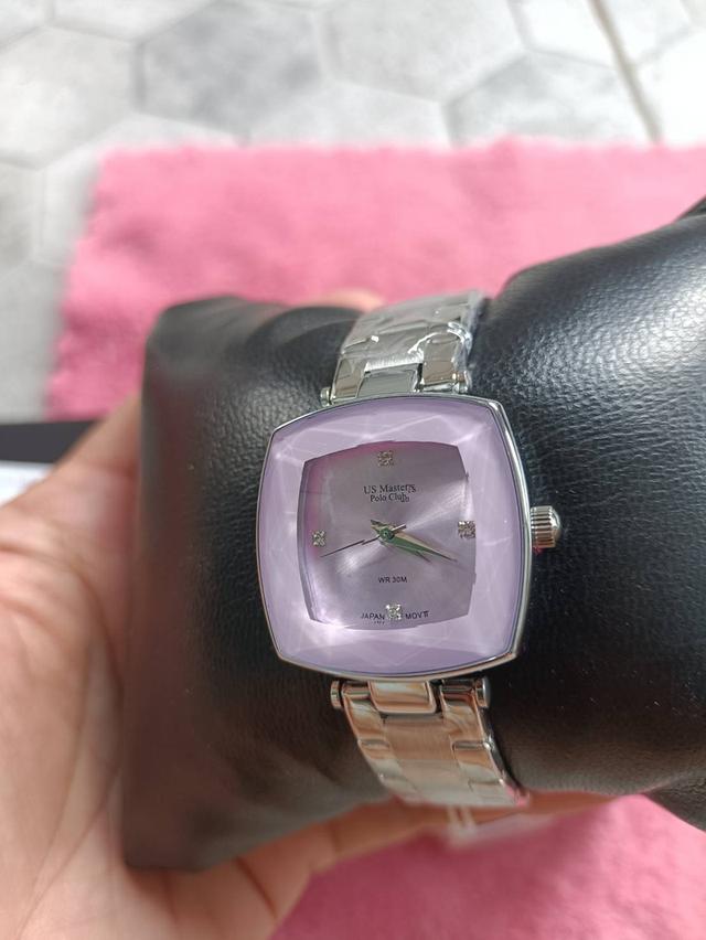 โปโล นาฬิกาข้อมือสุภาพสตรี รุ่น FIRST LADY CRYSTALLINE DATE LILAC 2