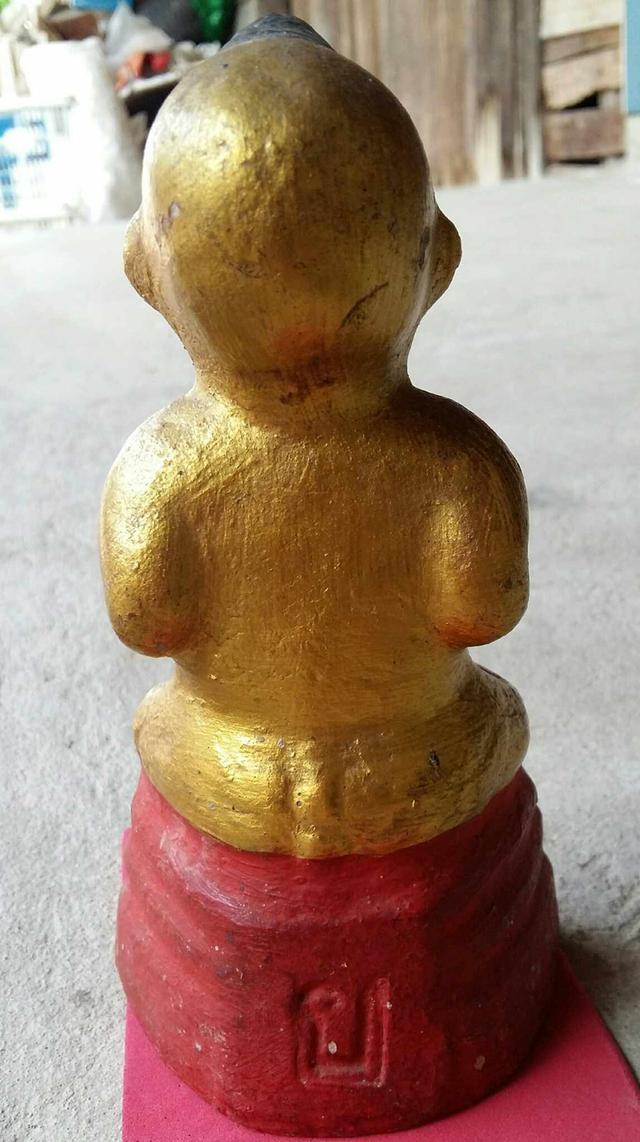 กุมารทองหลวงพ่อแย้ม จุกหน้าฐานกระต่าย รูปที่ 2