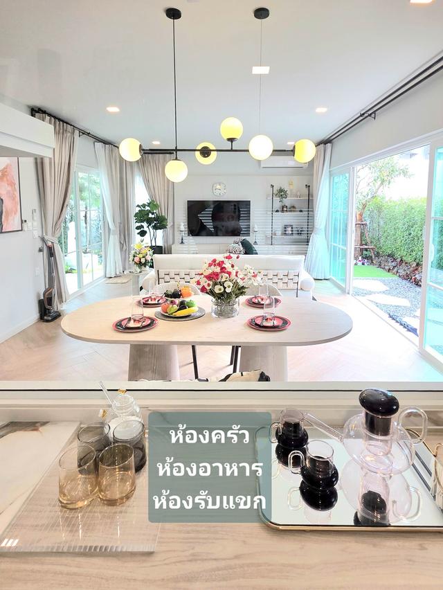 ขายบ้านตัวอย่างสวยมาก เฟอร์นิเจอร์-เครื่องใช้พร้อม เข้าอยู่ได้เลย เห็นแล้วต้องชอบ 4