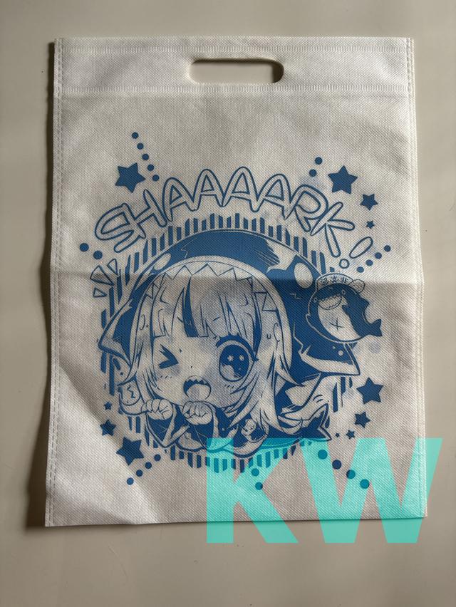 ถุงผ้าสปันบอนด์ (Spunbond Bag) ลาย Gawr Gura - Hololive