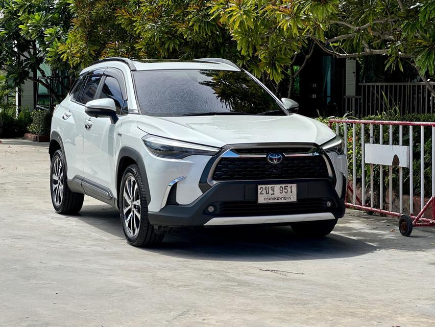 🏁เข้าใหม่ 🏁สภาพนางฟ้า 🏁 เซอร์วิสครบครบ🏁 เอกสารพร้อมโอน🚗Toyota Corolla CROSS 1.8 Hybrid Premium Safety ปี 2020 จด 2021