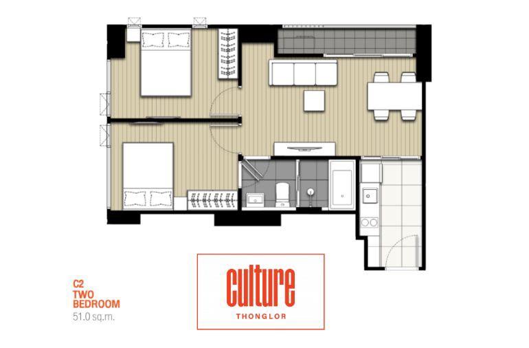 ขายคอนโดคัลเจอร์ ทองหล่อ ชั้น 17 ใจกลางเมือง ถูกมาก ขายขาดทุน 2 แสน ใกล้BTS ทองหล่อ เจ้าของขายเอง 10