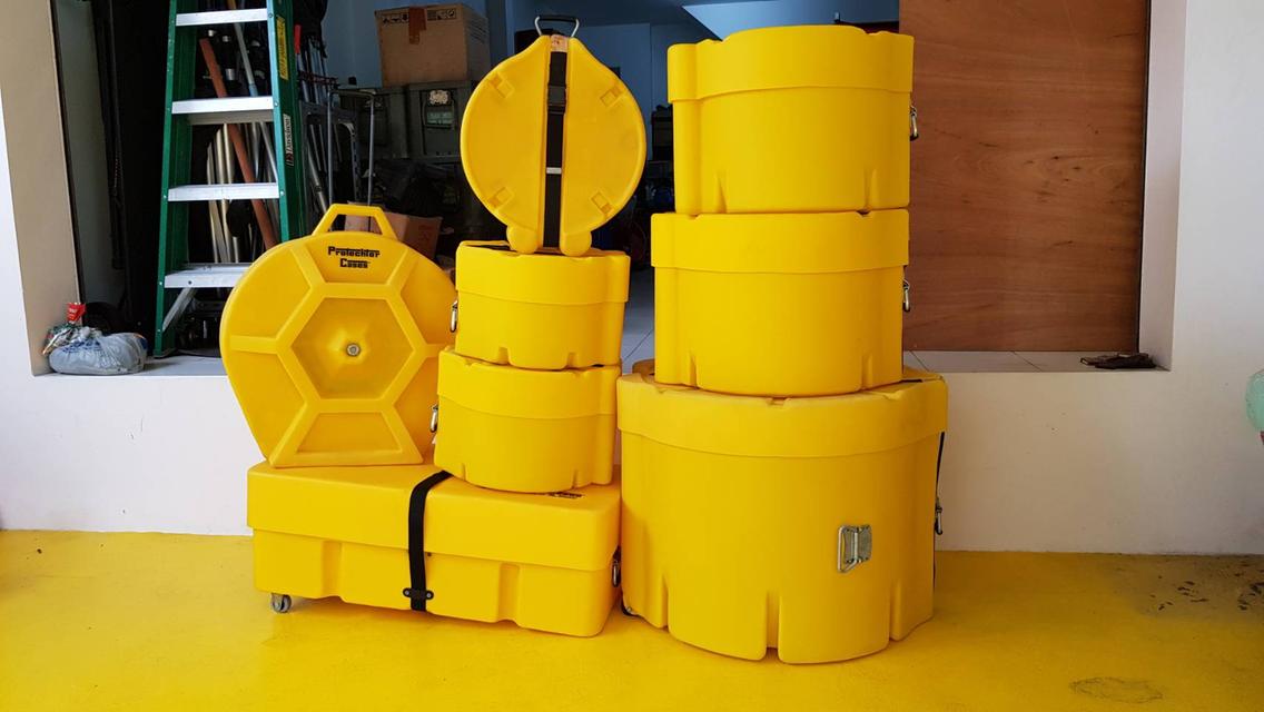 กล่องใส่อุปกรณ์กลอง8ใบ