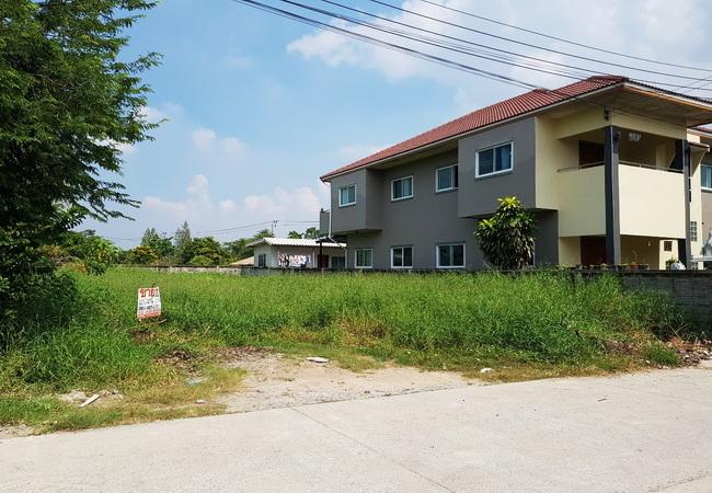 ขายที่ดิน บางบัวทอง ซอยเลียบคลองนายหลีก ใกล้วัดลาดปลาดุก เนื้อที่ 130 ตร.ว. ถมแล้ว 3