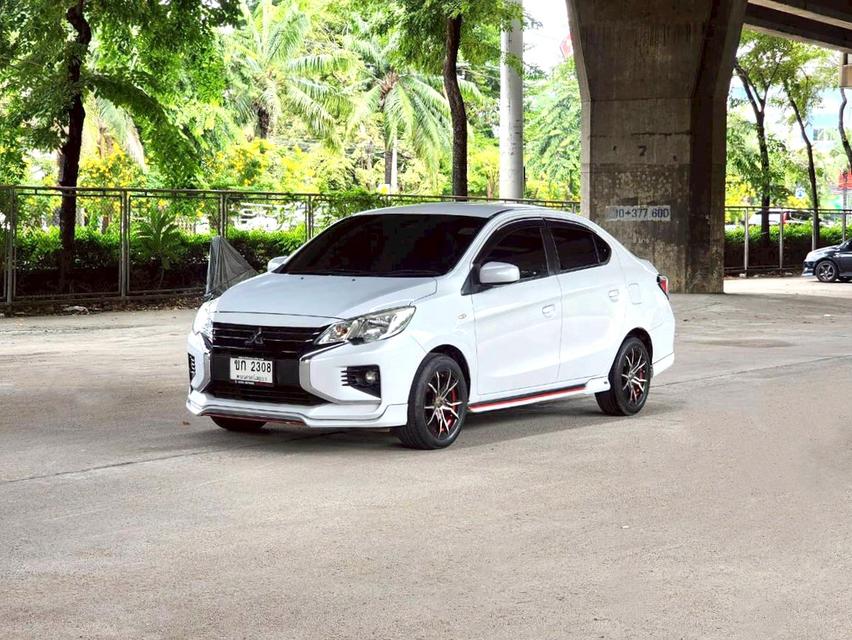 ขายรถ Mitsubishi Attrage 1.2GLX ปี 2021 สีขาว เกียร์ออโต้