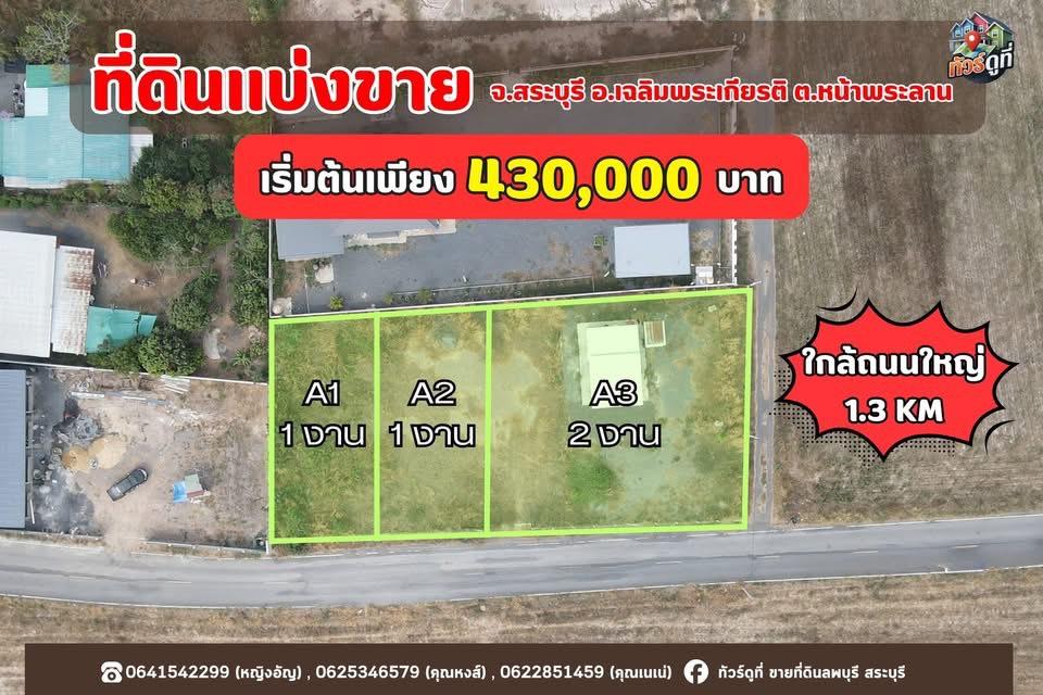 ที่ดินพร้อมบ้านจังหวัดสระบุรี 1