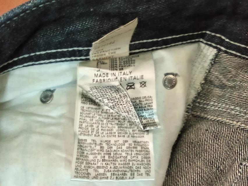 Rare Item กางเกงยีนส์ Diesel Thanaz Made in Italy ของแท้ รูปที่ 13