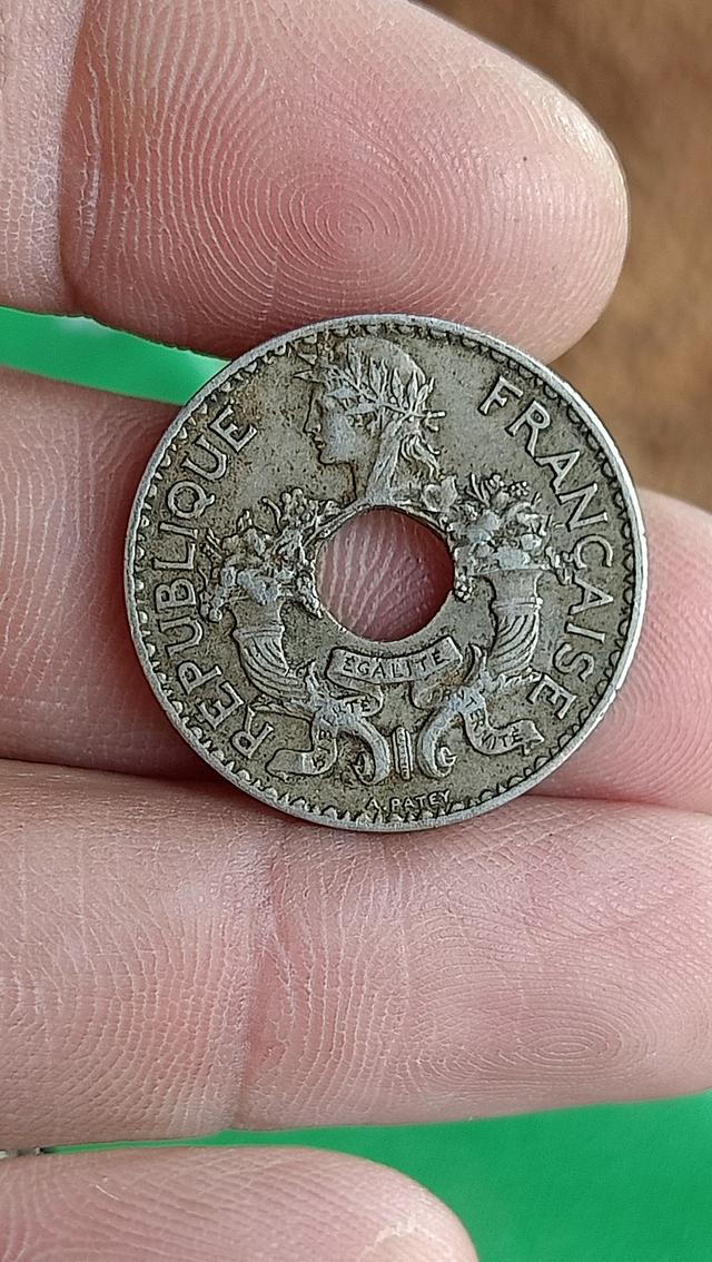 เหรียญกษาปณ์ 5 เซนต์ (5 Cents) ของอินโดจีนฝรั่งเศส (French Indochina)