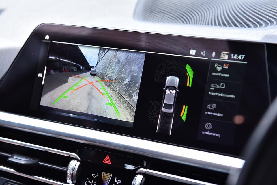 BMW SERIES-3 320d M-SPORT G20 2022 สีดำ มี Warranty ถึง ตุลา 2026 รูปที่ 14