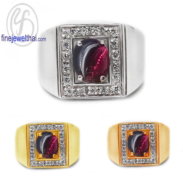 FineJewelThai | แหวนพิ้งค์ทัวร์มาลีน แหวนเงินแท้925 พลอยแท้ พร้อมใบรับรอง R1094tm รูปที่ 3