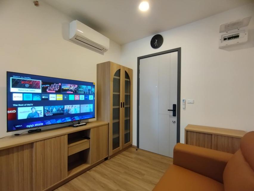 ให้เช่า/ขาย The Stage Mindscape Ratchada-Huaikwang 1 ห้องนอน ขนาด 34.64 ตรม. ชั้น 7 วิวโล่ง ครัวปิดติดระเบียง ห้องมุม เฟอร์นิเจอร์และเครื่องใช้ไฟฟ้าคร 1