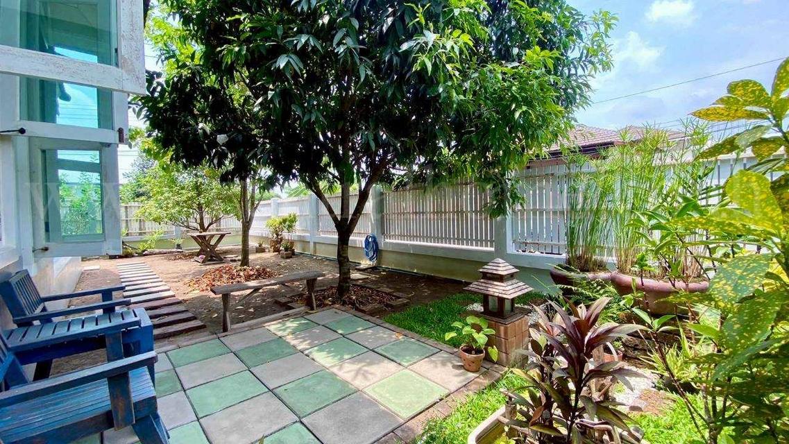 บ้านเดี่ยว ชั้นเดียว บ้านสวนดวงพร บางกรวย พร้อมอยู่ หลังมุม 13