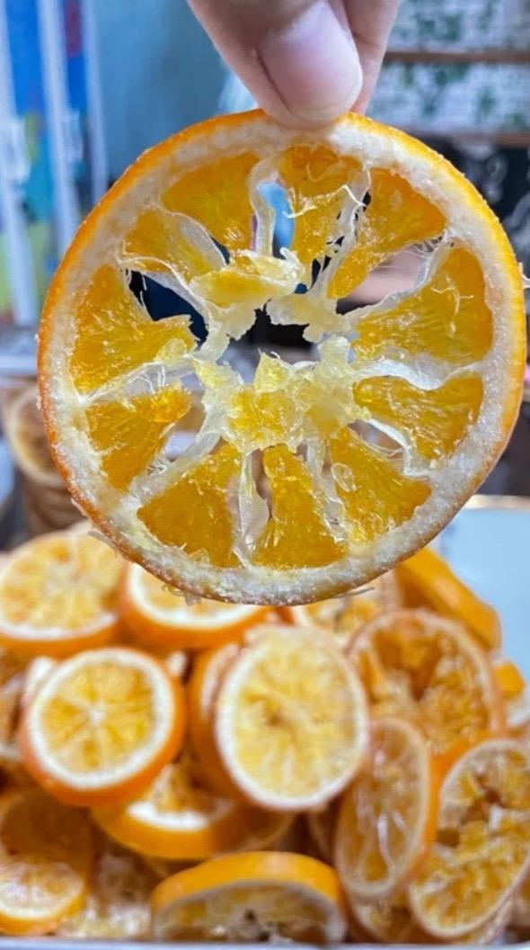 ส้มนาเวลสไลด์ อบแห้ง ขนาด 80 กรัม 2