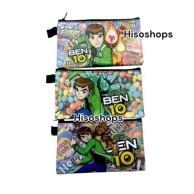 NEW/ BEN10 ALIEN FORCE กล่องดินสอเบนเท็น กระเป๋าดินสอ แบบผ้า สีสันสดใส เหมาะสำหรับน้องๆวัยเรียน 7