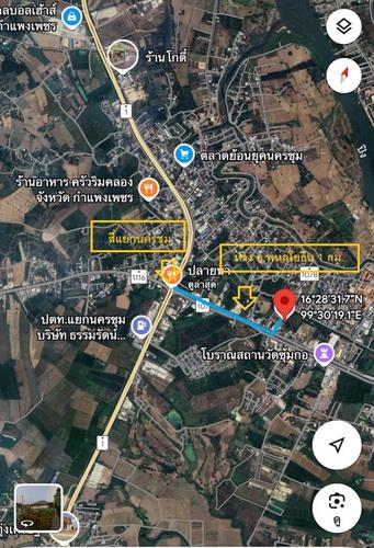 บ้านเดี่ยว ชั้นเดียว เนื้อที่ 83.5 ตร.ว.  ต.นครชุม อ.เมืองกำแพงเพชร จ.กำแพงเพชร 16