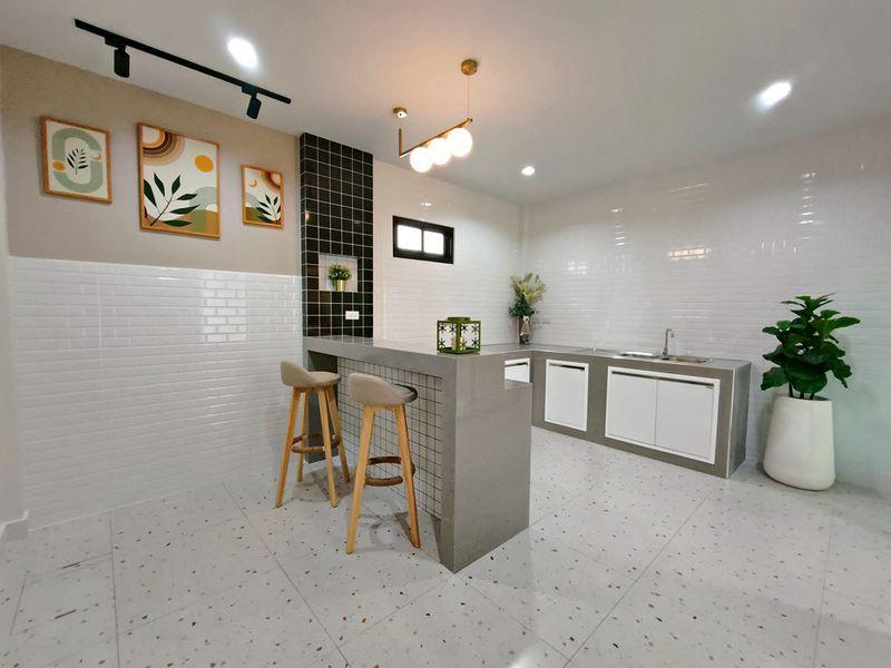 หมู่บ้านพฤกษา21 บางใหญ่ คลองถนนบ้านแฝด 2 ชั้น ตกแต่งใหม่ เหมาะแก่การพักผ่อน มีพื้นที่ด้านข้าง ตกแต่งไม่ซ้ำใคร 12