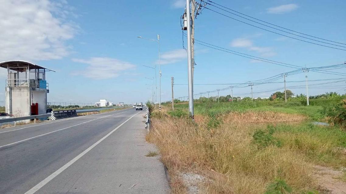 ขายที่ดินเปล่า ถนนเลียบคลองส่งน้ำสุวรรณภูมิ ตำบลบางปลา อำเภอบางพลี จังหวัดสมุทรปราการ 4