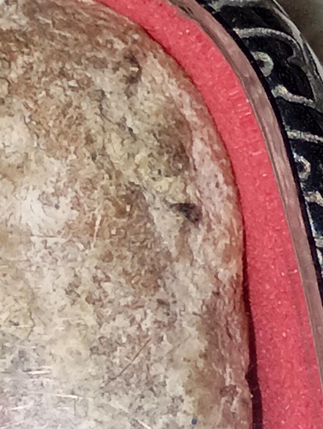 พระกรุนาดูนพิมพ์ปางนาคปรกกลาง 3 ชั้น ฐานใหญ่ องค์ที่ 3 รูปที่ 8