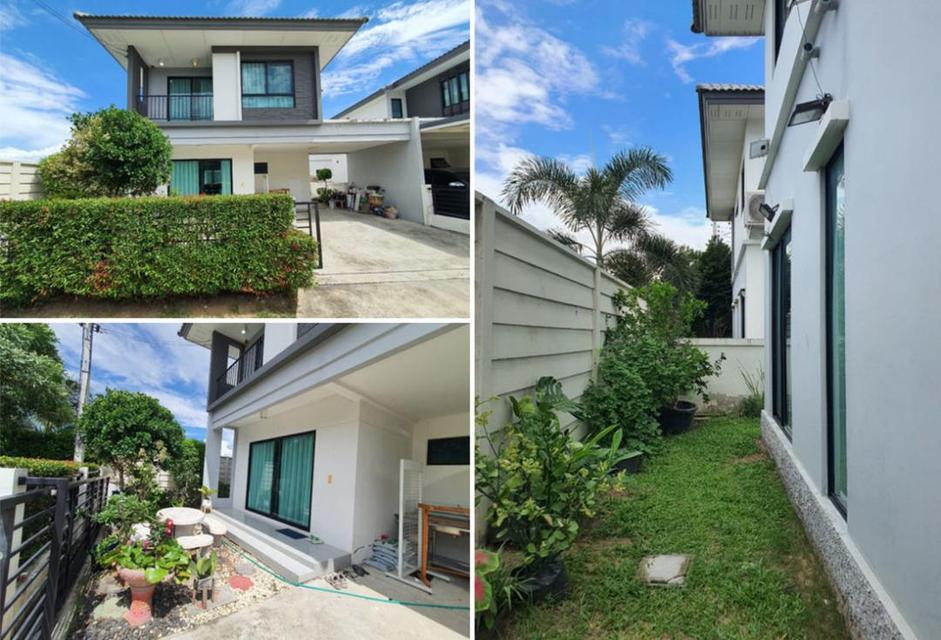 โครงการ คาซ่า วิลล์ บางใหญ่ บ้านเดี่ยวแปลงมุม 3 ห้องนอน 3 ห้องน้ำ 1 ห้องครัว พร้อมสวนสวย ตกแต่งครบ 2