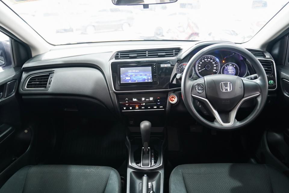 HONDA CITY 1.5 V+ AT ปี 2019 จด 2019 สีเทา 4