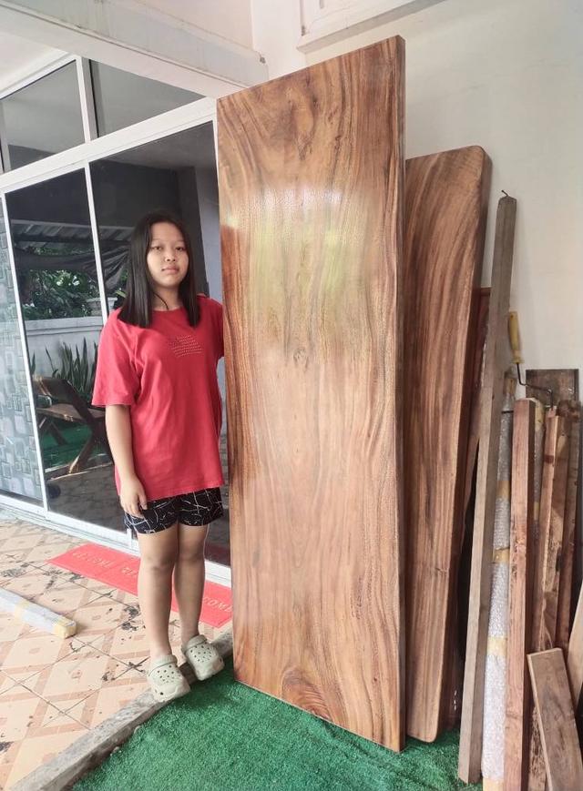 หน้าท๊อปไม้แผ่นเดียว ก65cmx200cm (สั่งผลิตสินค้าได้ตลอด) 